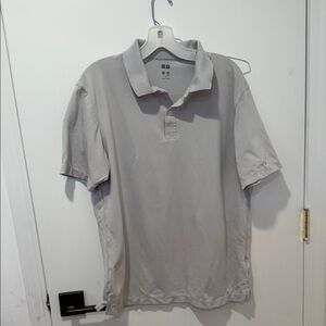 Uniqlo Classic Gray Polo Shirt